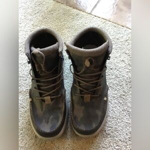 Hey Dude…Men’s camouflage boots